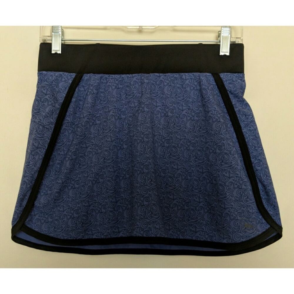 REI Printed Blue Skort (Skirt/Shorts) - Size XS - EUC